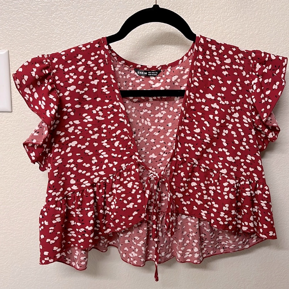 Tie Front Blouse